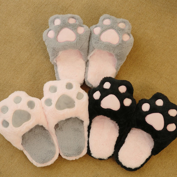 Pantuflas de Patas de Gato