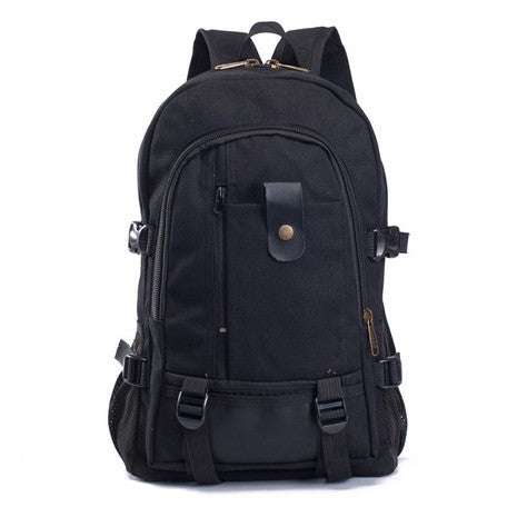 Mochila de Lona para Hombre - Bolsa Escolar Resistente - Image 17
