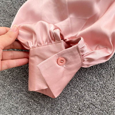Top Crop Satinado Ajustado Estilo Cocción Ligera para Mujer - Image 23