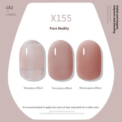 Esmalte UV Nude Transparente Cherry Red White - Image 20