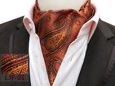 Bufanda Jacquard de Poliéster Estilo Británico para Hombre - Image 40