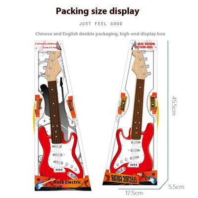 Guitarra Eléctrica de Juguete 4 Cuerdas para Niños Principiantes - Image 5