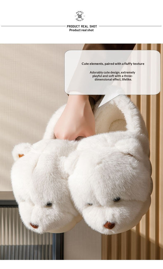 Pantuflas Cálidas de Felpa con Suela Antideslizante y Acolchonado Grueso - Image 19
