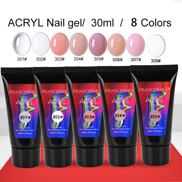 Kit de Extensiones de Uñas con Fotocurado Rápido e Indoloro