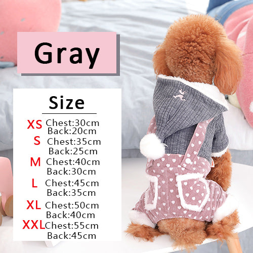 Abrigo Térmico para Cachorros Pequeños - Ropa de Invierno y Otoño
