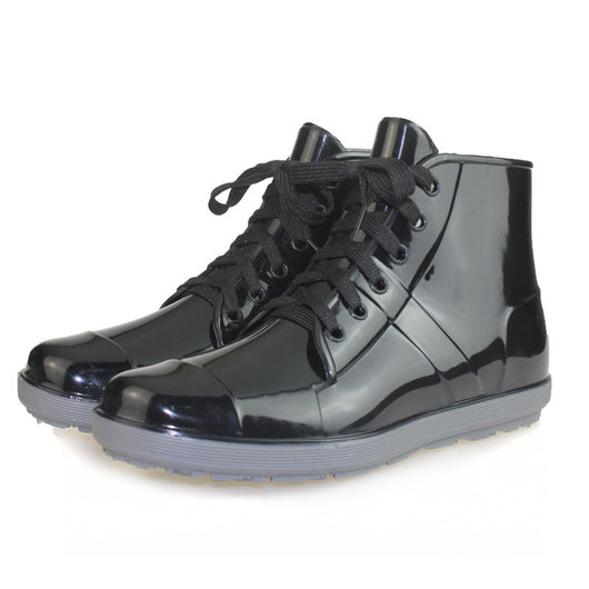 Zapatos de Goma Antideslizantes para Hombre Talla Grande - Calzado Impermeable - Image 5