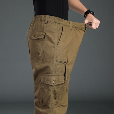 Pantalones Casuales Relajados de Cintura Alta con Aislamiento Térmico para Hombre - Image 3
