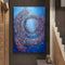 Cuadro Abstracto Óleo Texturizado Hecho a Mano - Arte Moderno Vórtice para Decoración