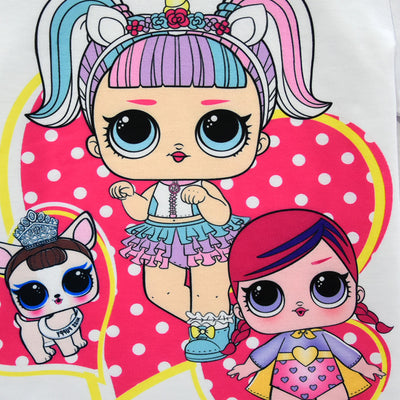 Conjunto Infantil de Falda y Blusa de Manga Corta con Diseño Animado - Image 24