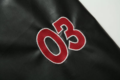 Chaqueta de Cuero Estilo Retro Americano con Detalles de Tartán - Image 51