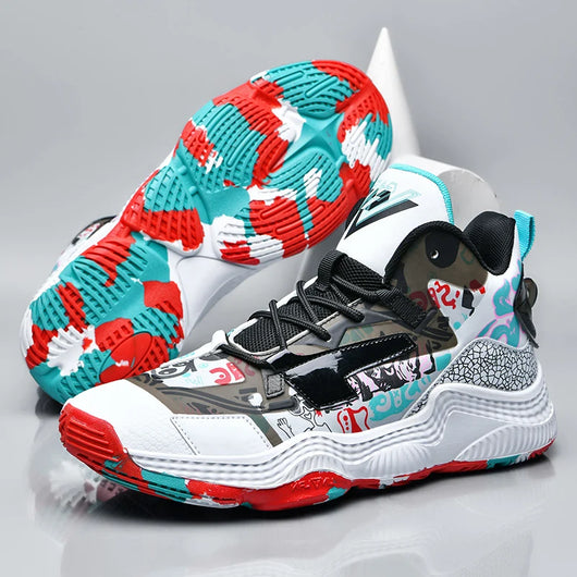 Zapatillas de Baloncesto Altas para Hombre - Estilo Deportivo Casual - Image 13
