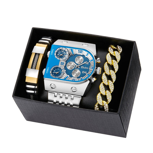 Reloj de Hombre Multihuso con Esfera Grande Luminosa y Correa de Acero Inoxidable - Image 23