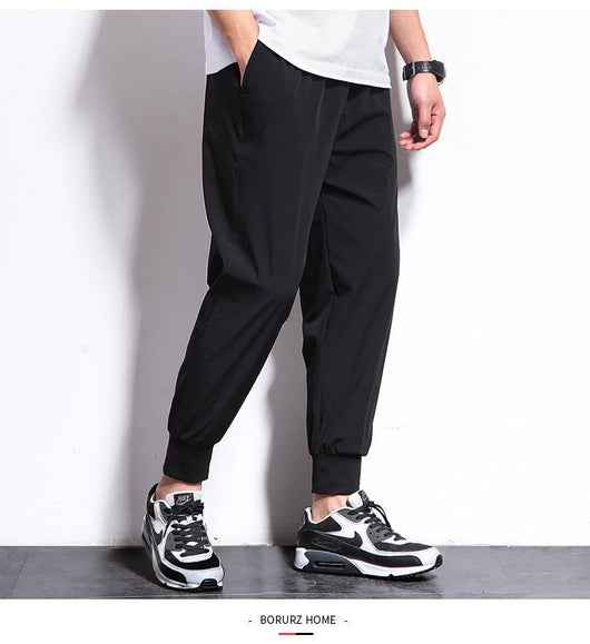 Pantalón Deportivo Plus Size Hombre Transpirable con Cintura Ajustable - Image 13