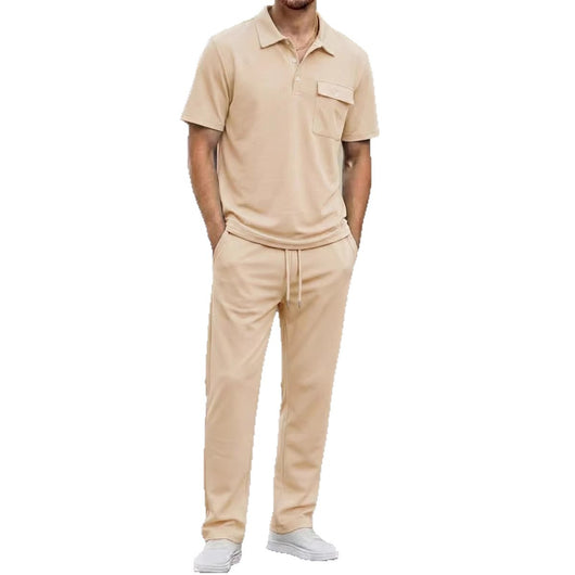 Conjunto Deportivo Hombre Polo Manga Corta y Pantalón - Image 5