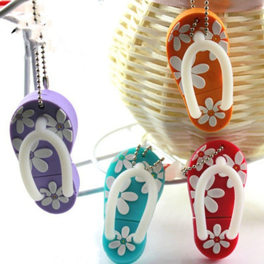Zapatos de Playa Creativos con Diseño Personalizado y Memoria USB