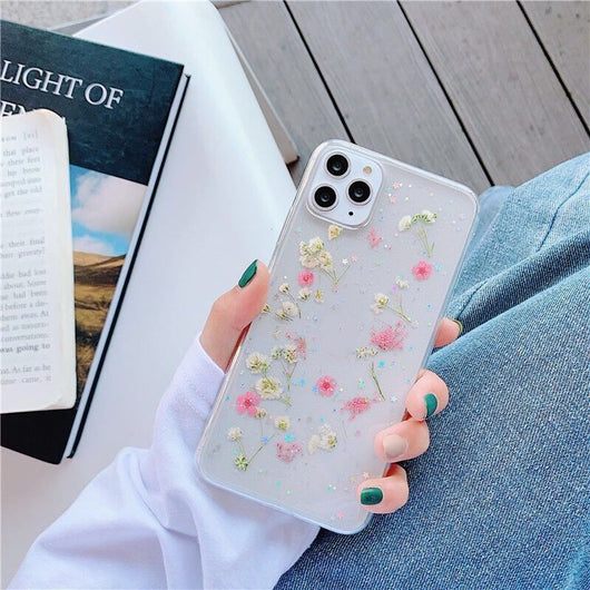 Funda para Celular Floral en Resina Epoxi Hecha a Mano - Image 10