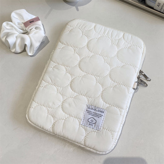 Funda para Tablet con Bordado de Nubes - Almacenamiento Adorable - Image 18