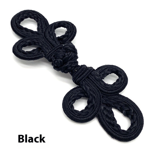 Accesorios Tejidos a Mano Estilo Chino con Motivo de Tres Hojas 19A - Image 22