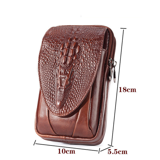 Cartera Vertical de Cuero para Celular con Múltiples Compartimentos - Image 23