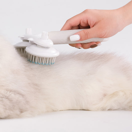 Cepillo Doble para Perros y Gatos con Iones Negativos y Autolimpieza - Image 14