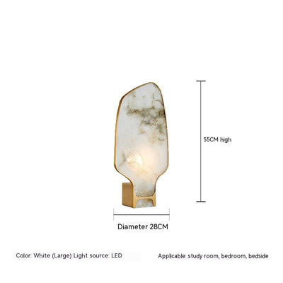 Lámpara de Mesa de Mármol Estilo Chino Moderno para Estudio - Image 6