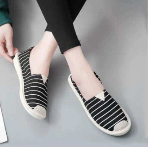 Zapatos Blancos Cómodos Estilo Pescador Coreano Versátil - Image 10