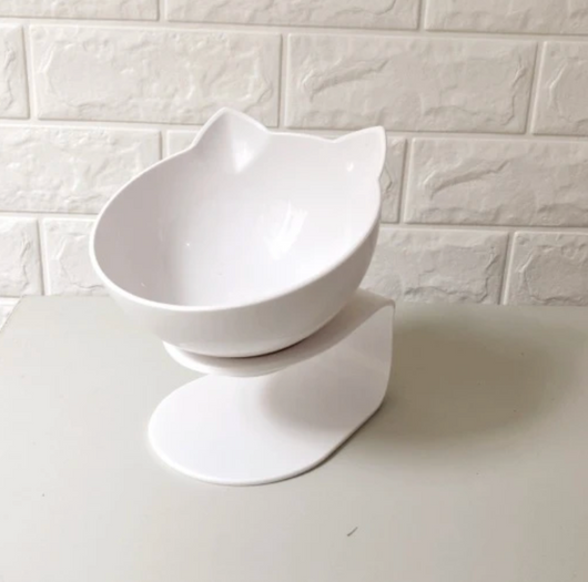 Comedero Doble para Gatos con Soporte Elevado Antideslizante - Protege la Cervical - Image 13