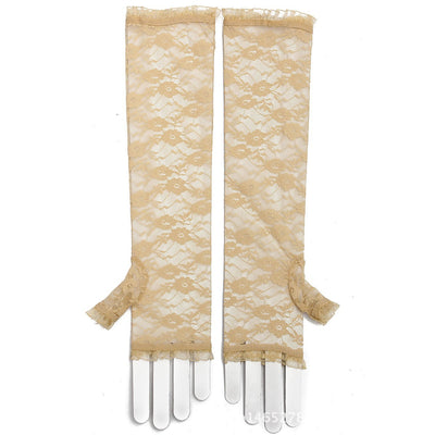 Guantes de Encaje Largos Protección Solar para Conducir - Image 9