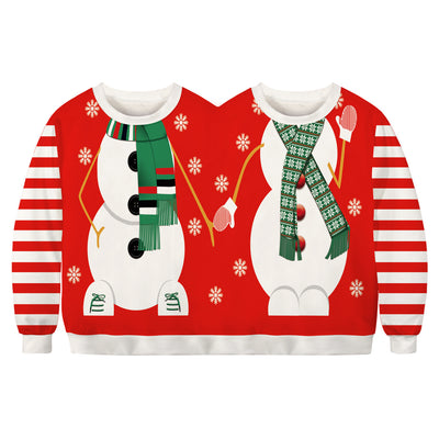Pijama Navideño 3D para Parejas con Estampado Digital - Image 25
