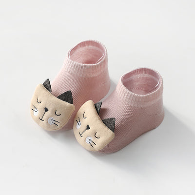 Calcetines Infantiles Antideslizantes con Diseños de Animales