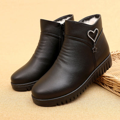 Zapatos Cálidos de Algodón Antideslizantes para Adultos Mayores - Image 16