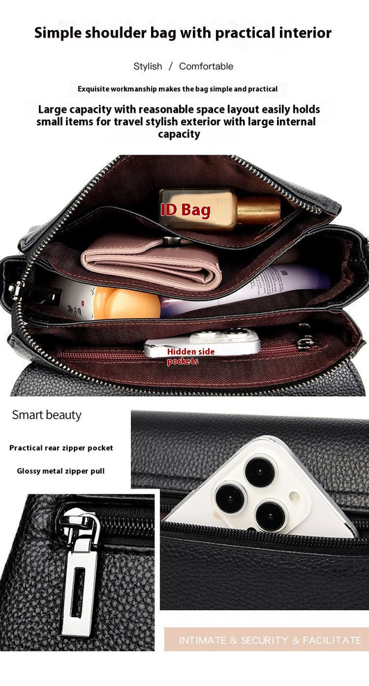 Bolso de Hombro para Mujer en Cuero Genuino - Diseño Versátil - Image 15