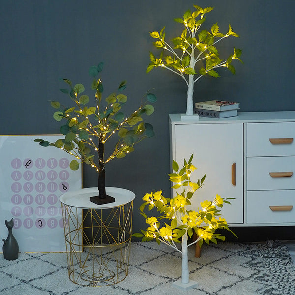 Luces LED Decorativas Flores de Glicina para Navidad y Fiestas