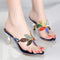 Sandalias Plateadas con Strass y Tacón Stiletto para Mujer