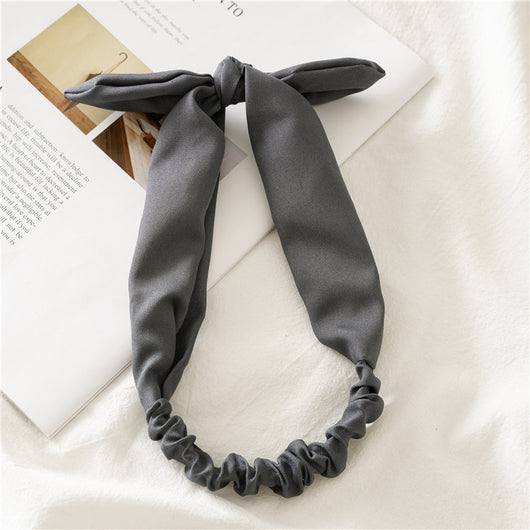 Diadema Elástica con Orejas de Conejo - Accesorio Versátil para Cabello - Image 5