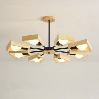 Lámpara Colgante de Madera para Dormitorio - Image 12