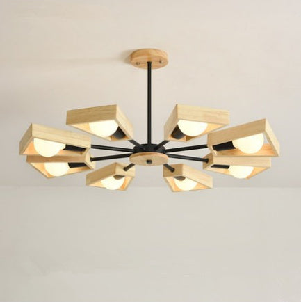 Lámpara Colgante de Madera para Dormitorio - Image 12
