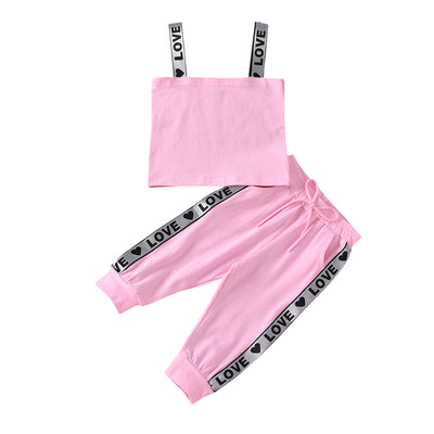 Conjunto Infantil de Dos Piezas con Pantalón de Cordón Ajustable - Image 6