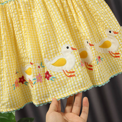 Vestido Princesa Patita Estilo Occidental para Niñas - Image 9