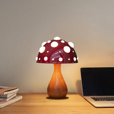 Lámpara de Mesa Seta con Atenuador para Dormitorio - Image 7