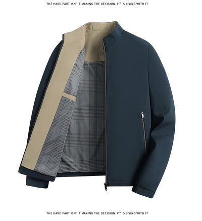Chaqueta Ejecutiva de Cuello Alto para Primavera y Otoño - Image 10