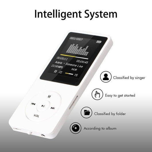 Reproductor MP3/MP4 Portátil con Pantalla 1.8" y Ranura para Tarjeta de Memoria - Image 2