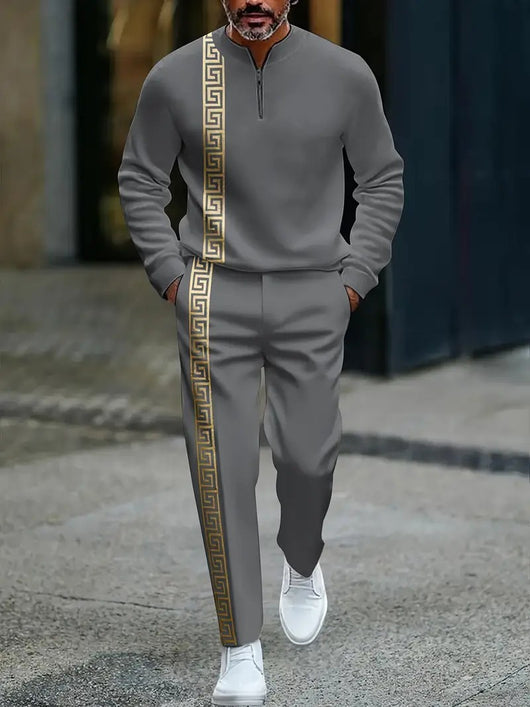 Conjunto Deportivo Casual con Polo Manga Larga y Pantalón - Image 10