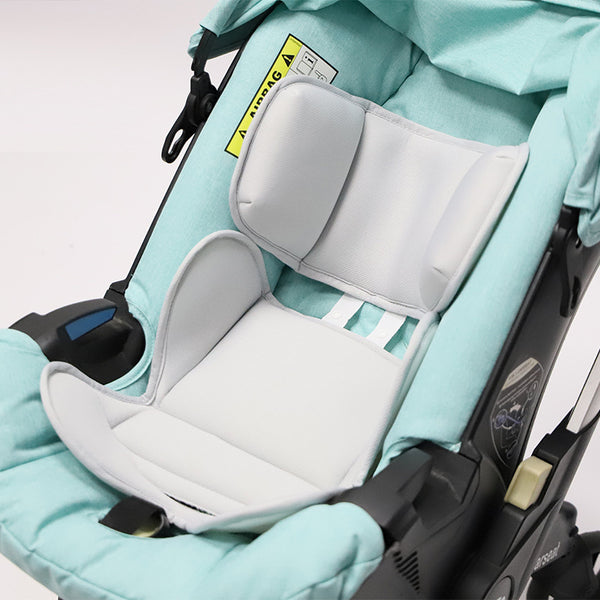 Colchoneta Protectora para Cochecito de Bebé - Cojín Acolchado Recién Nacido