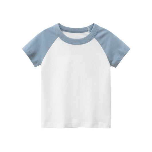Camiseta Infantil de Manga Corta Color Liso para Publicidad - Image 13