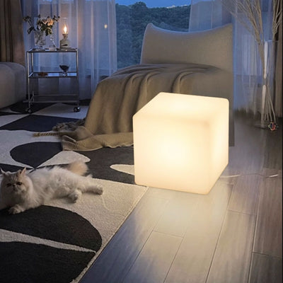 Taburete Cubo LED Luminoso Impermeable - Image 4