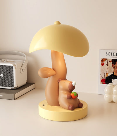 Lámpara de Mesa Beige para Dormitorio - Decoración Elegante del Hogar - Image 19