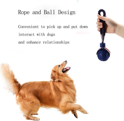 Juguete para Perro con Cuerda y Pelota - Resistente y Seguro para Perros Pequeños y Medianos - Image 5