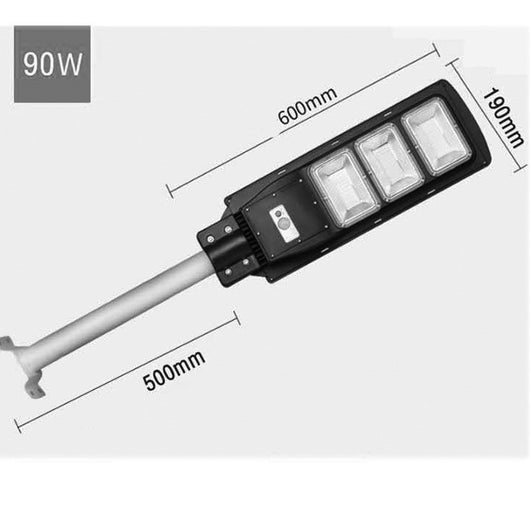 Lámpara Solar LED de Calle con Sensor de Movimiento - Luz Exterior Impermeable para Jardín - Image 7
