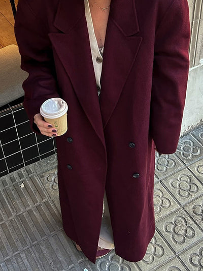 Blazer Solapa Larga Vino Tinto - Image 12